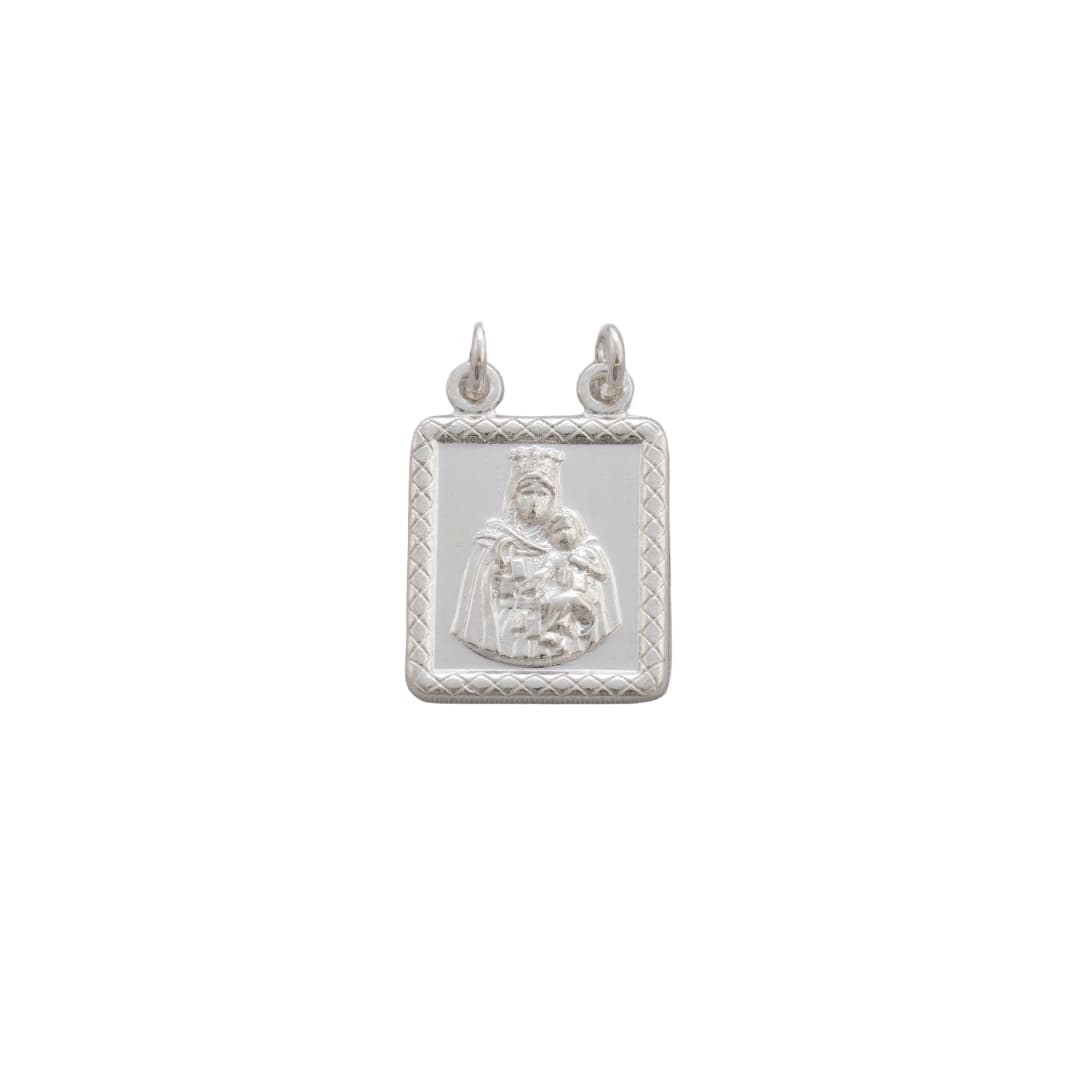 D Escapulario - Virgen del Carmen 1,4 Cm