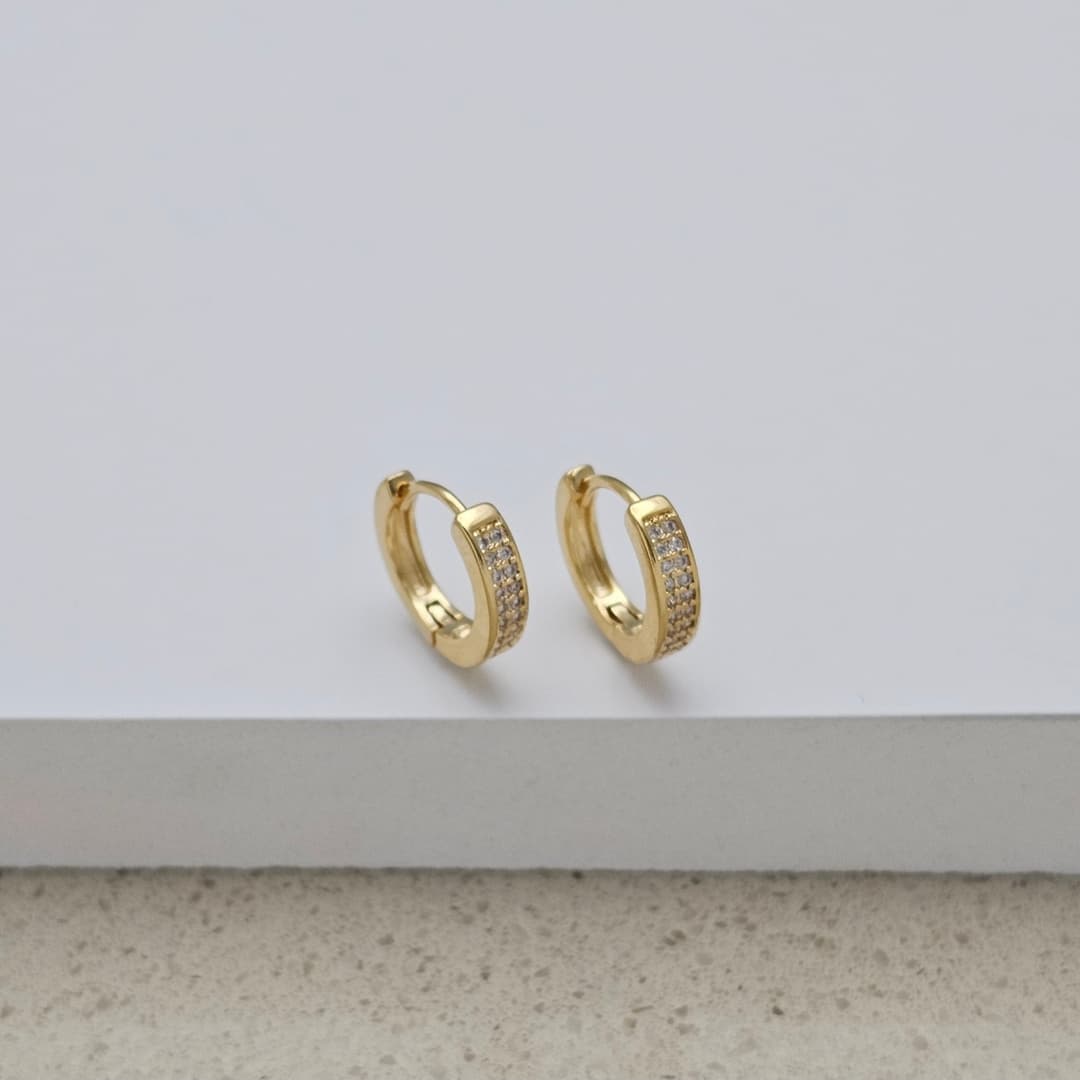 CANDONGA CLICK CUADR 14MM HILERA X2 CIRCON LADOS