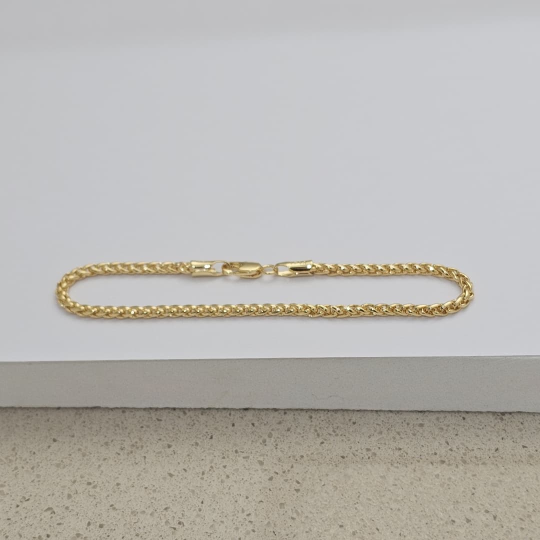 PULSERA LAZO PALMERA 2.6MM 18CM